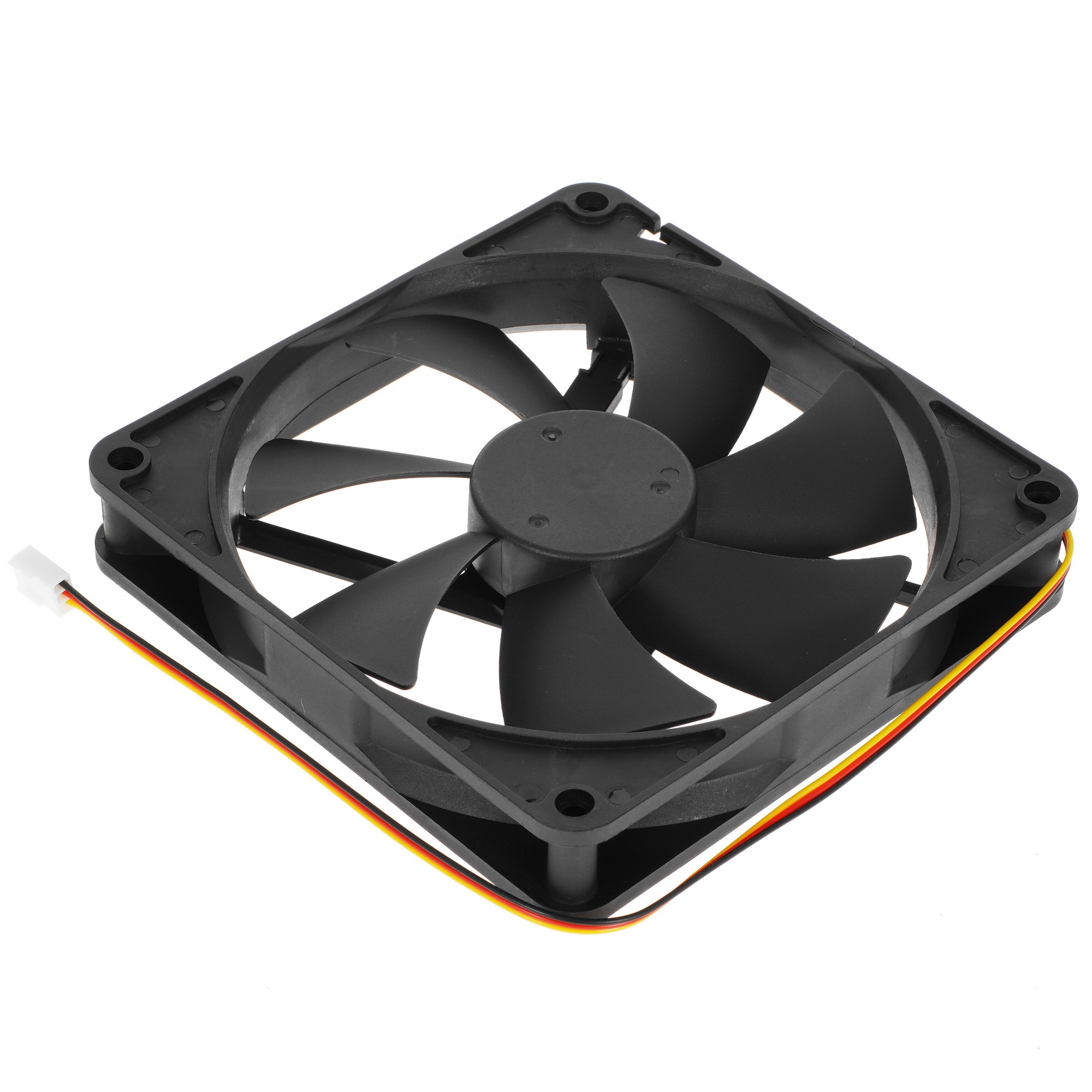 Вентилятор Gembird 140x140x25, шарикоподшипник, 3 pin, провод 40 см (D14025BM-3)
