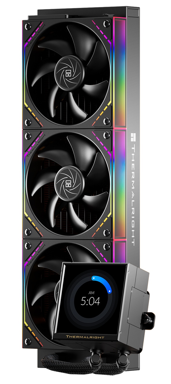 Система водяного охлаждения Thermalright Peerless Vision 360 Soc-AM5/AM4/1200/1700/1851 черный 4-pin