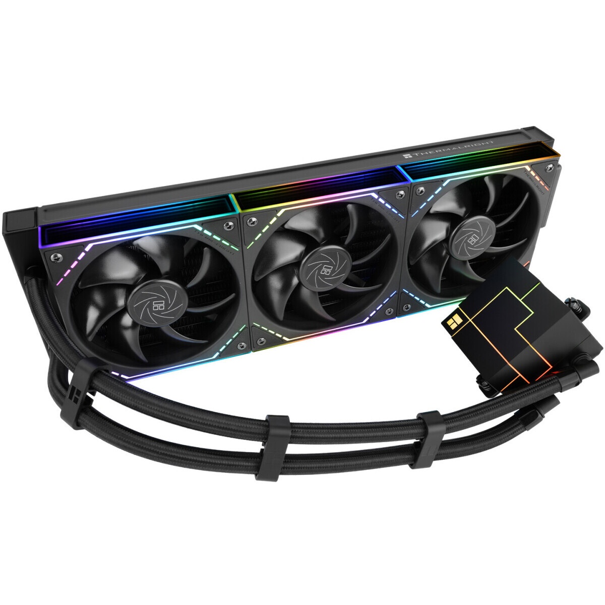 Система водяного охлаждения Thermalright Peerless Vision 360 Soc-AM5/AM4/1200/1700/1851 черный 4-pin