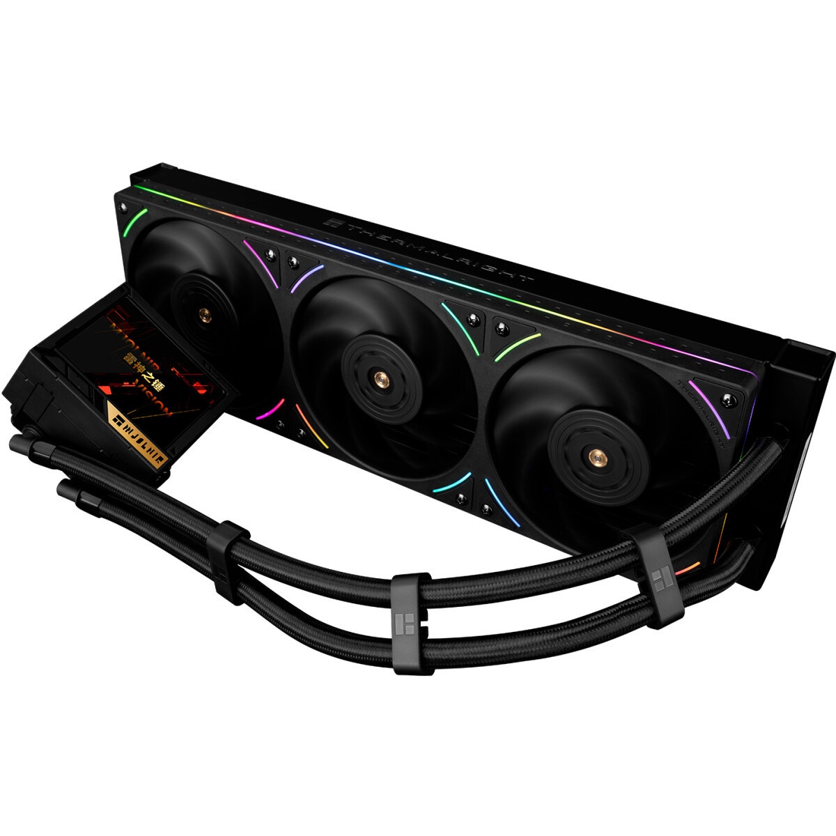 Система водяного охлаждения Thermalright Peerless Vision 360 Soc-AM5/AM4/1200/1700/1851 черный 4-pin