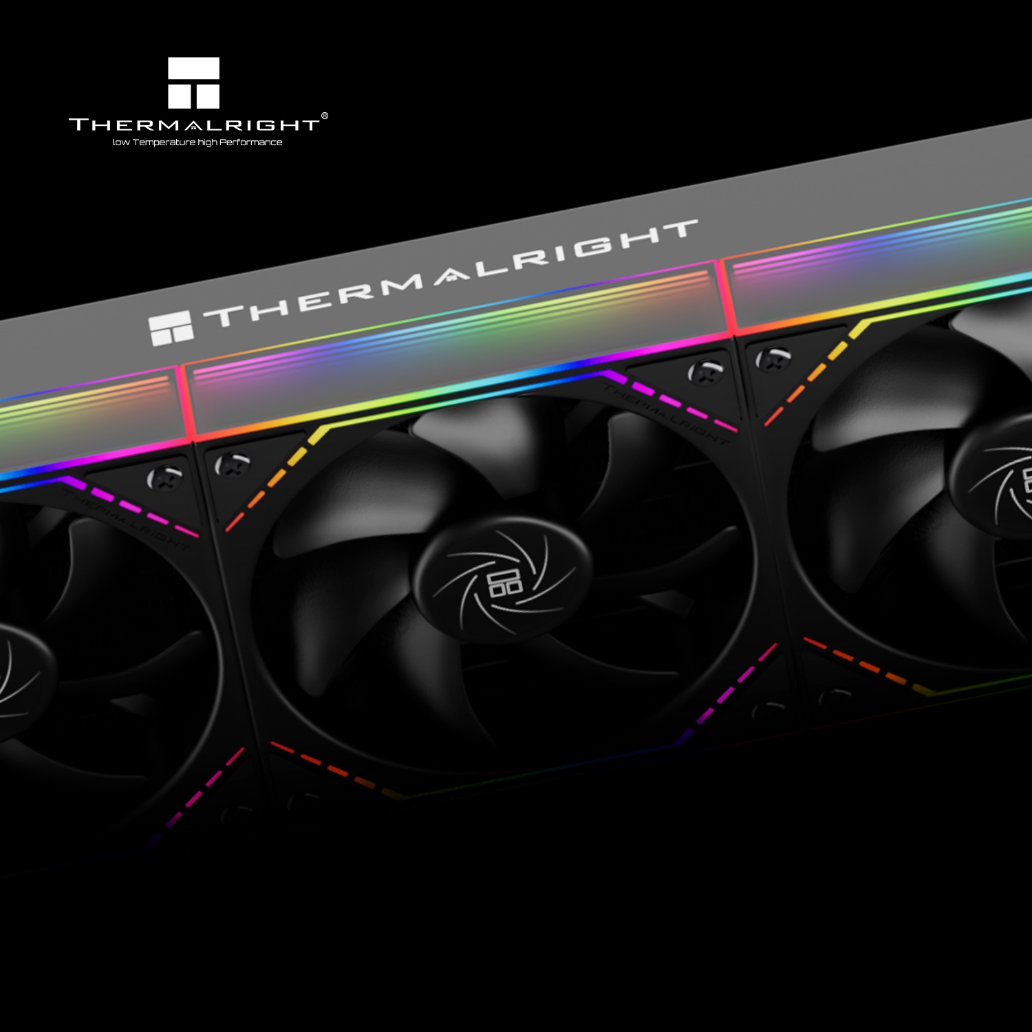 Система водяного охлаждения Thermalright Peerless Vision 360 Soc-AM5/AM4/1200/1700/1851 черный 4-pin