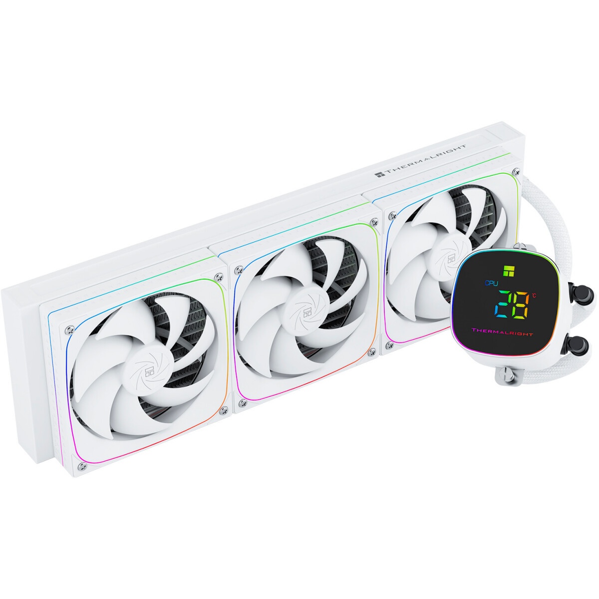 Система водяного охлаждения Thermalright Peerless Vision 360 UB Soc-AM5/AM4/1200/1700/1851 черный 4-
