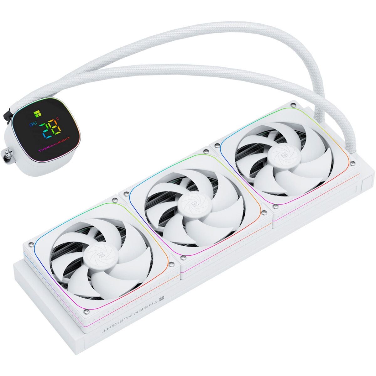 Система водяного охлаждения Thermalright Peerless Vision 360 UB Soc-AM5/AM4/1200/1700/1851 черный 4-