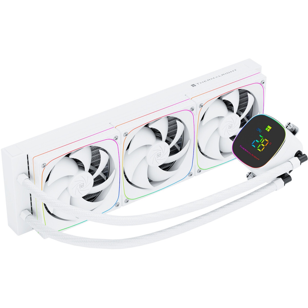 Система водяного охлаждения Thermalright Peerless Vision 360 UB Soc-AM5/AM4/1200/1700/1851 черный 4-