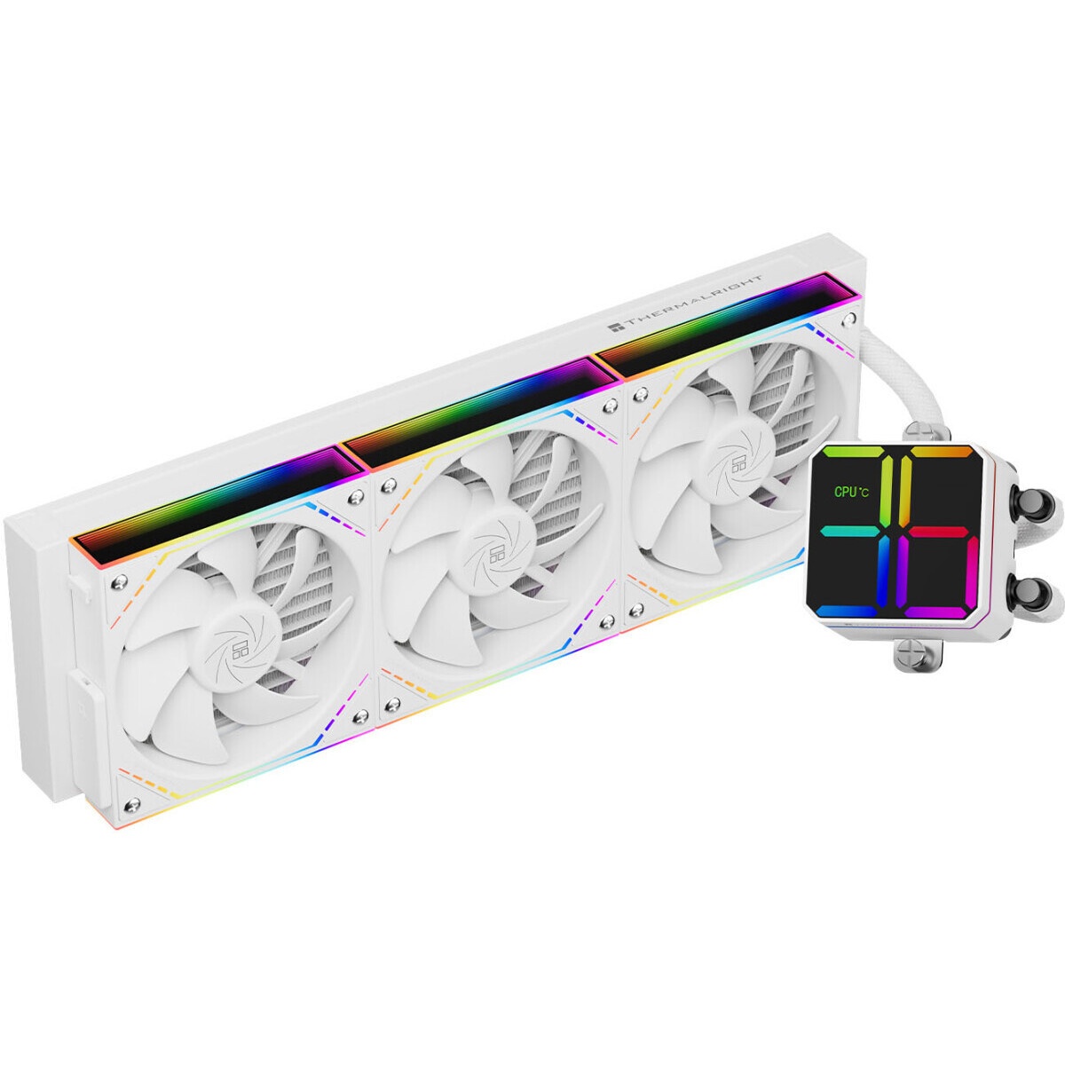 Система водяного охлаждения Thermalright Peerless Vision 360 UB Soc-AM5/AM4/1200/1700/1851 черный 4-
