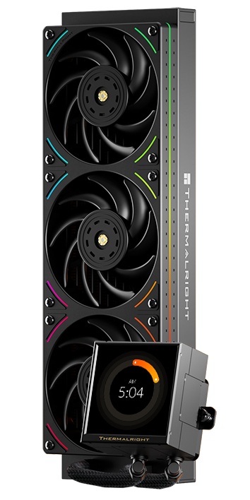 Система водяного охлаждения Thermalright Peerless Vision 360 UB Soc-AM5/AM4/1200/1700/1851 черный 4-