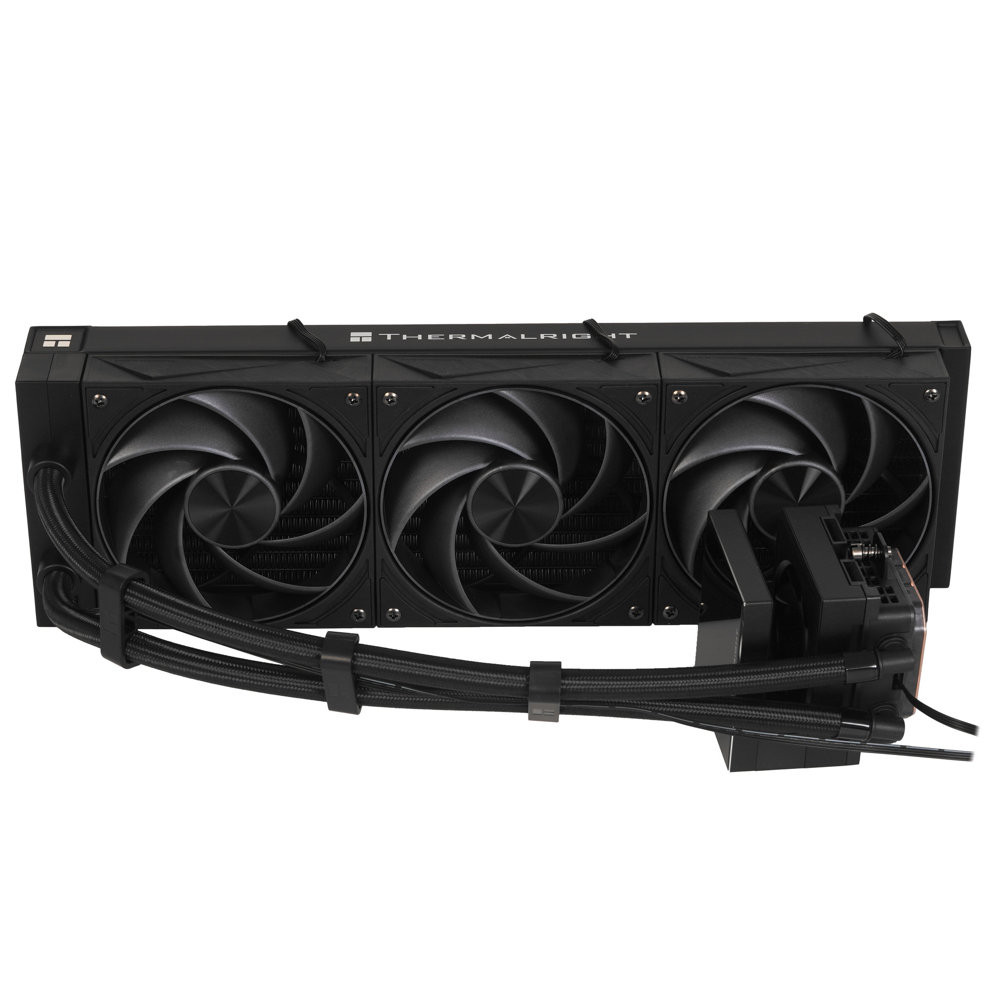 Система водяного охлаждения Thermalright Stream Vision 360 Soc-AM5/AM4/1200/1700/1851 черный 4-pin 2