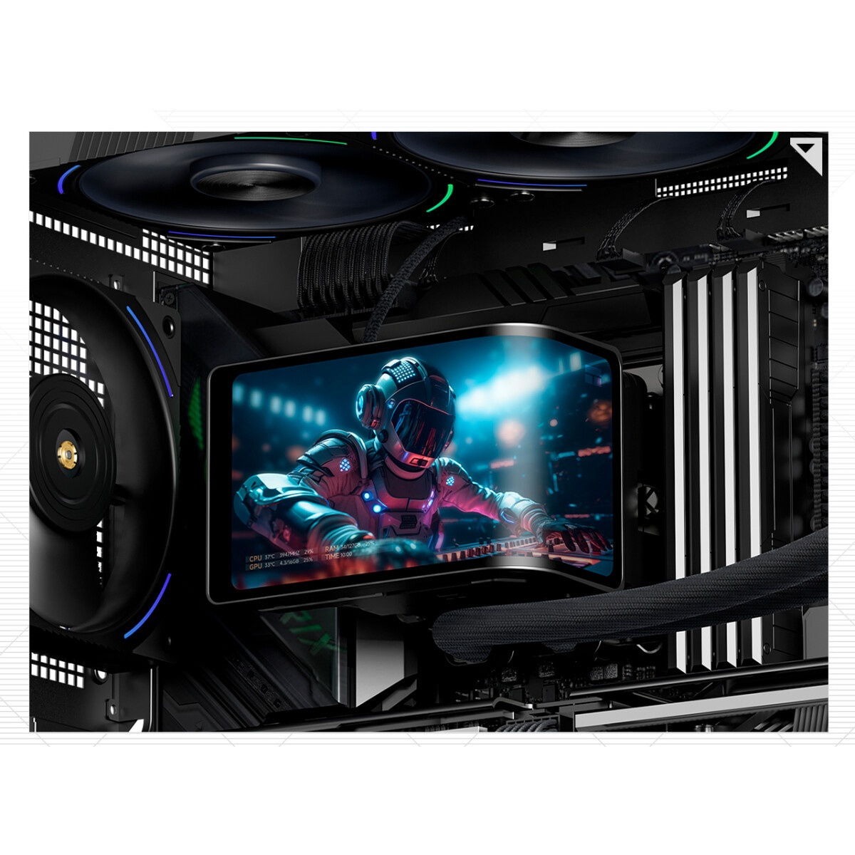 Система водяного охлаждения Thermalright Wonder Vision 360 UB ARGB Soc-AM5/AM4/1200/1700/1851 черный