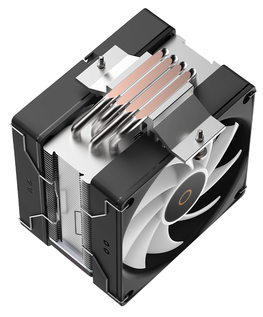 Кулер для процессора Ocypus Delta A40 SE BK Dual Fan ARGB, 2x120mm ARGB FAN, Top ARGB Panel, 4 HEAT