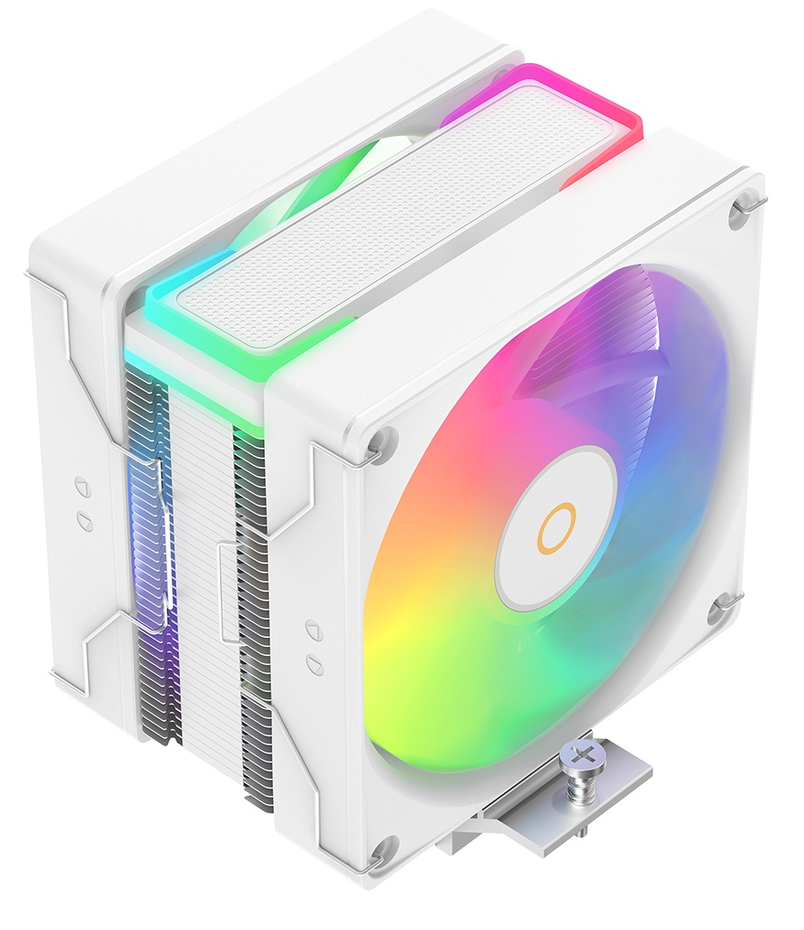 Кулер для процессора Ocypus Delta A40 SE WH Dual Fan ARGB, 2x120mm ARGB FAN, Top ARGB Panel, 4 HEAT