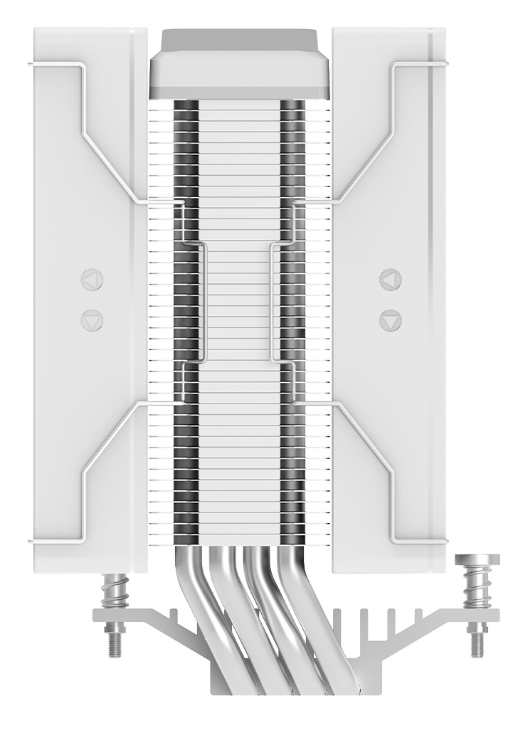Кулер для процессора Ocypus Delta A40 SE WH Dual Fan ARGB, 2x120mm ARGB FAN, Top ARGB Panel, 4 HEAT