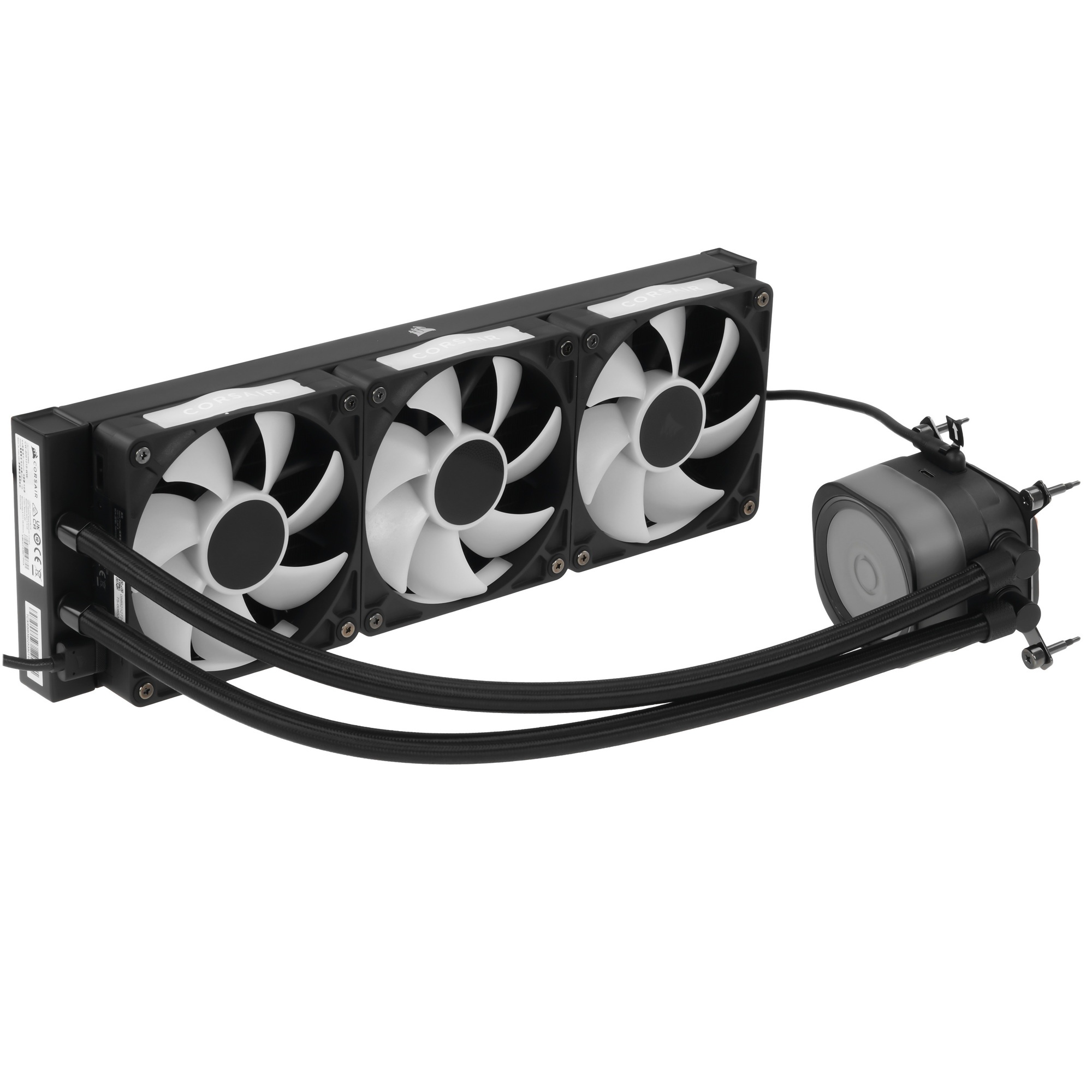 Система жидкостного охлаждения Corsair iCUE LINK TITAN 360 RX RGB (360mm, Black, RGB/ Fans: 3x120mm,