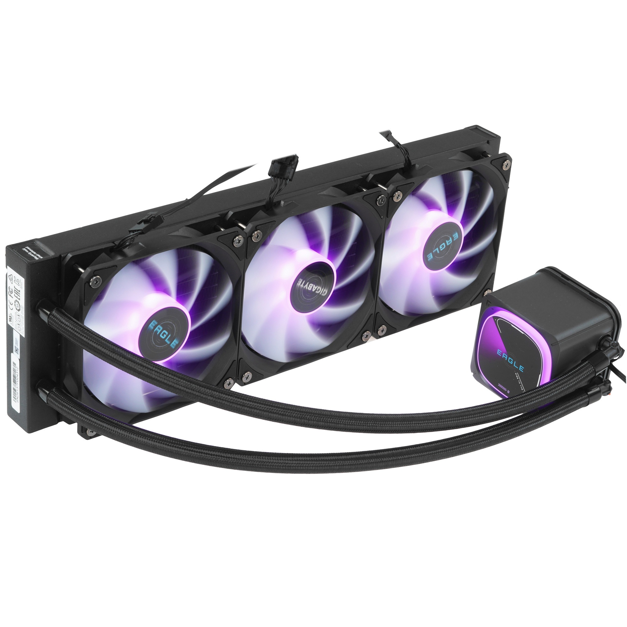 Жидкостная система охлаждения Gigabyte Eagle 360 3 x 120mm ARGB Fan, LGA 1200, LGA 1700, LGA 1851, 1
