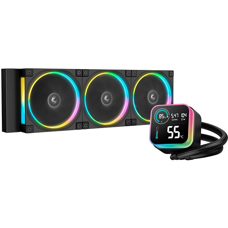Жидкостная система охлаждения Gigabyte Eagle 360 3 x 120mm ARGB Fan, LGA 1200, LGA 1700, LGA 1851, 1