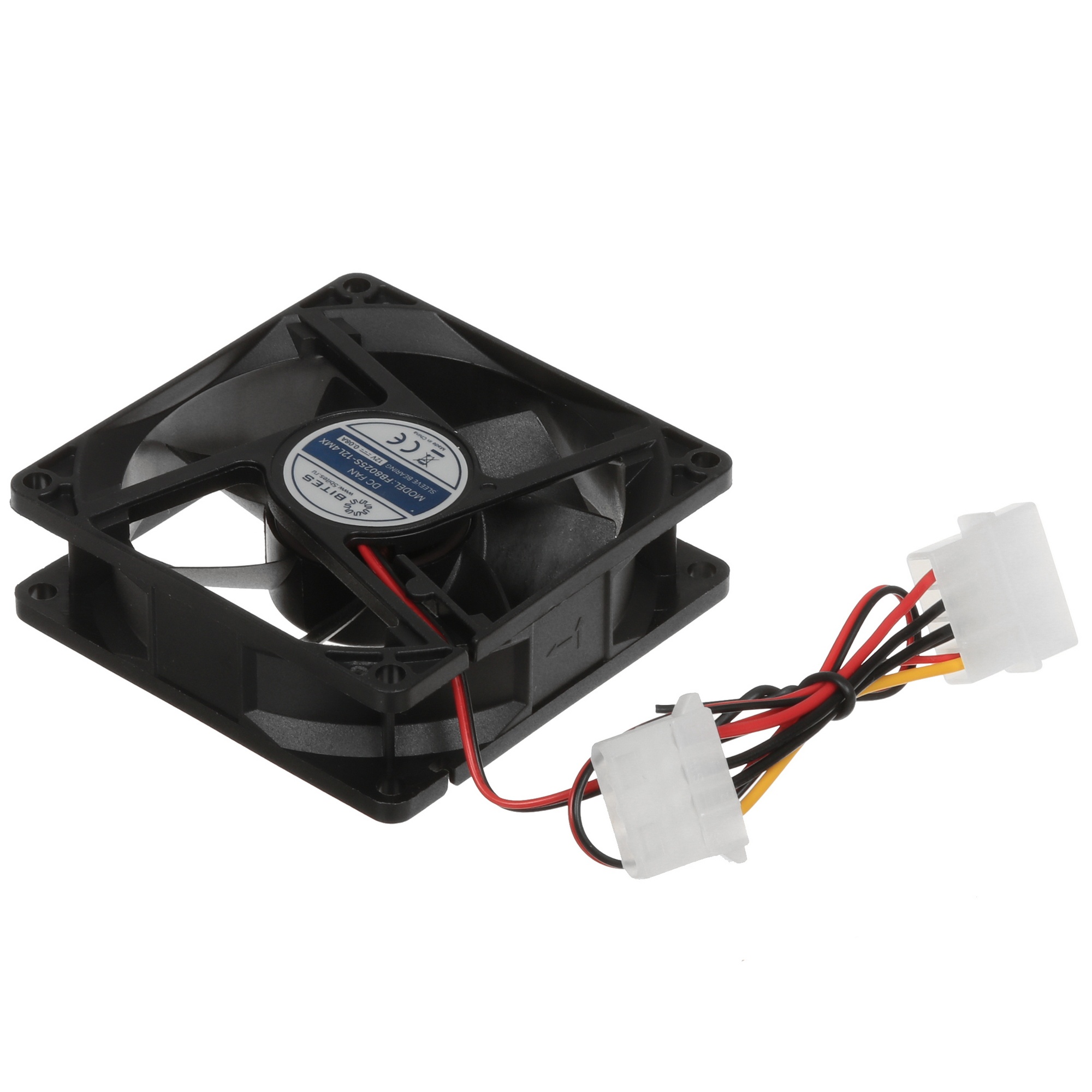 Вентилятор для корпуса 5bites FB8025S-12L4MX 80X25 / SLEEVE / 2000RPM / MOLEX / 4P