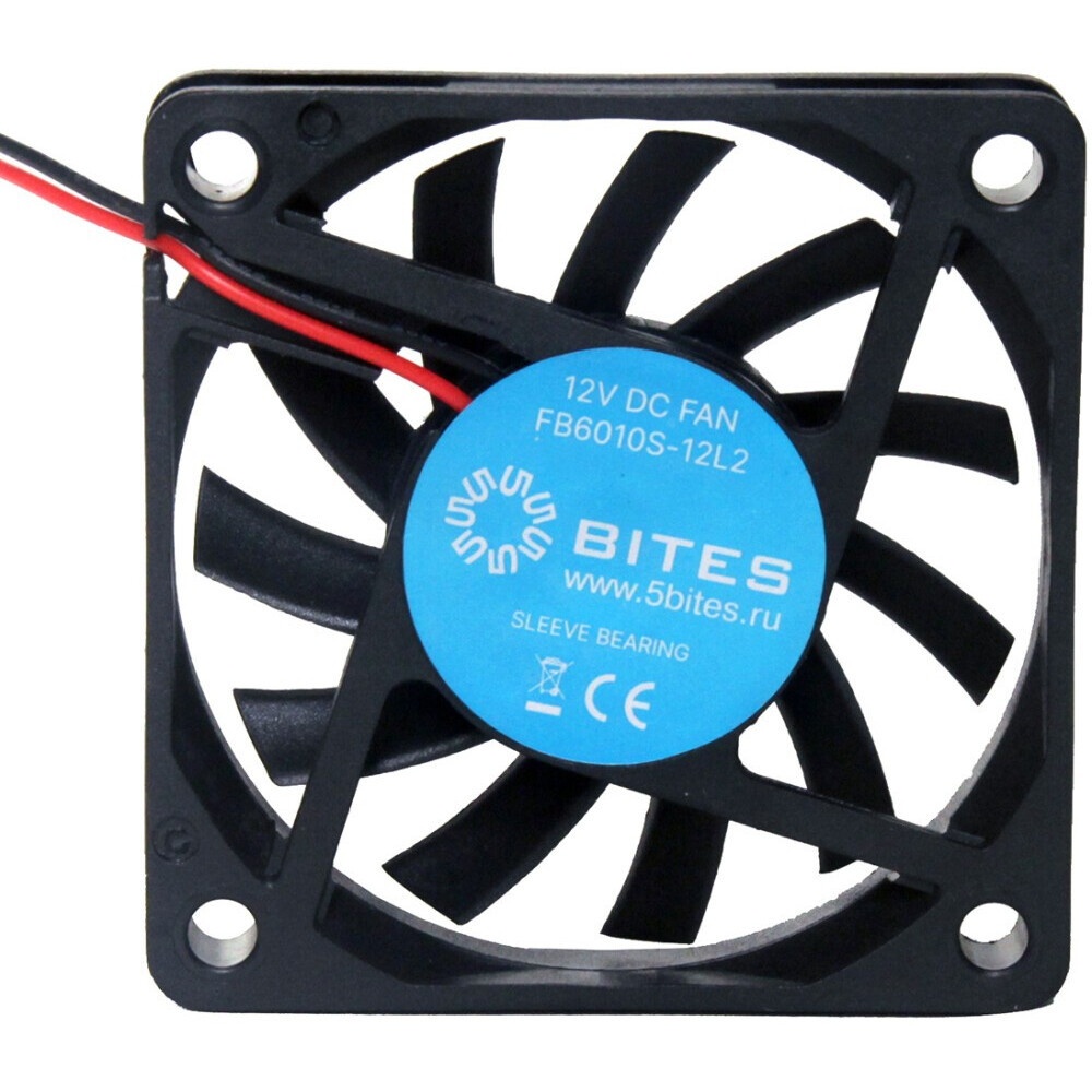 Вентилятор для корпуса 5bites FB6015S-12L2 60X15 / SLEEVE / 3000RPM / 2P