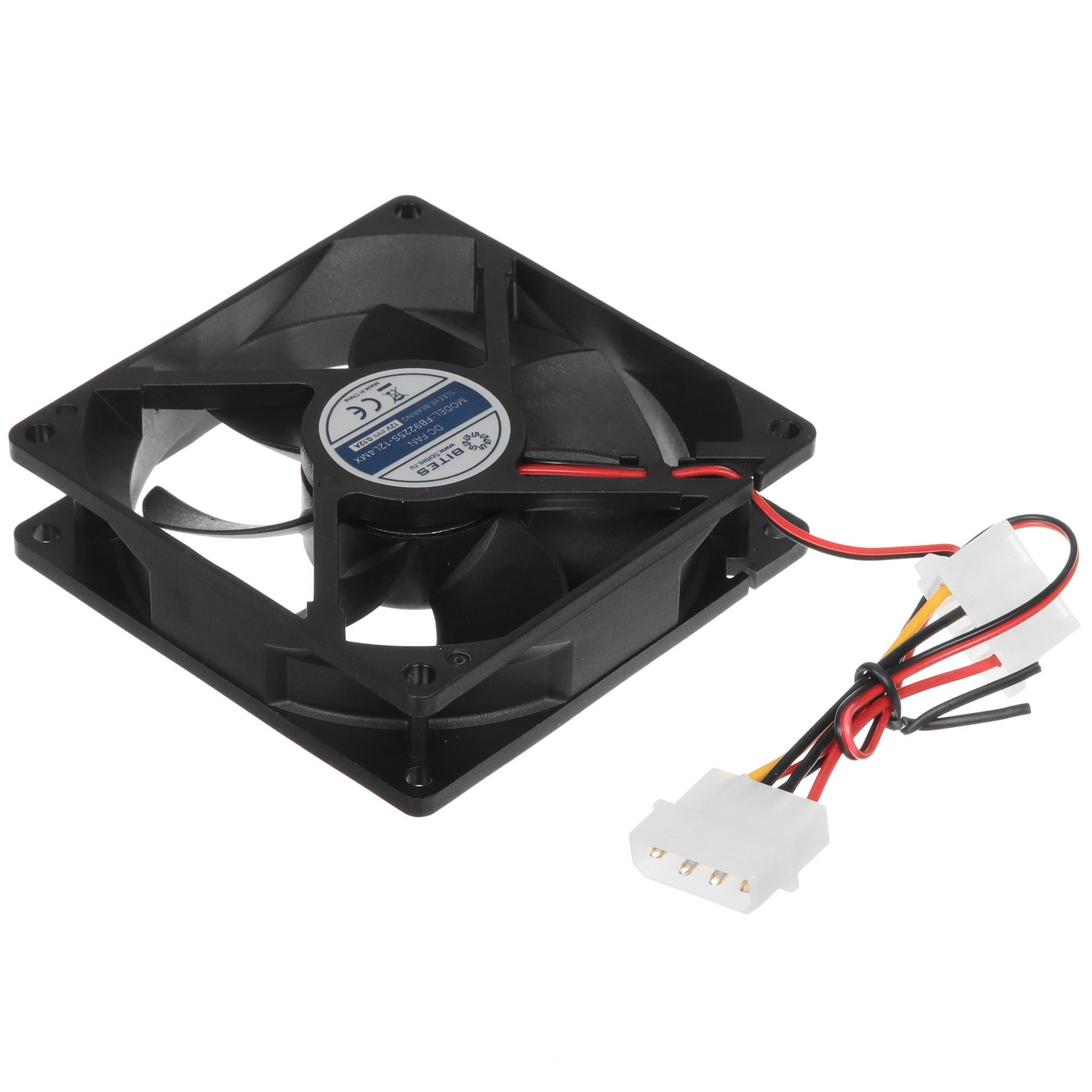 Вентилятор для корпуса 5bites FB9225S-12L4MX 92X25 / SLEEVE / 1800RPM / MOLEX / 4P