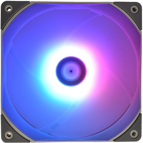 Вентилятор для корпуса Thermalright TL-C12R-S Reverse ARGB 120х120x25 черный 4-pin 25.6дБ Ret
