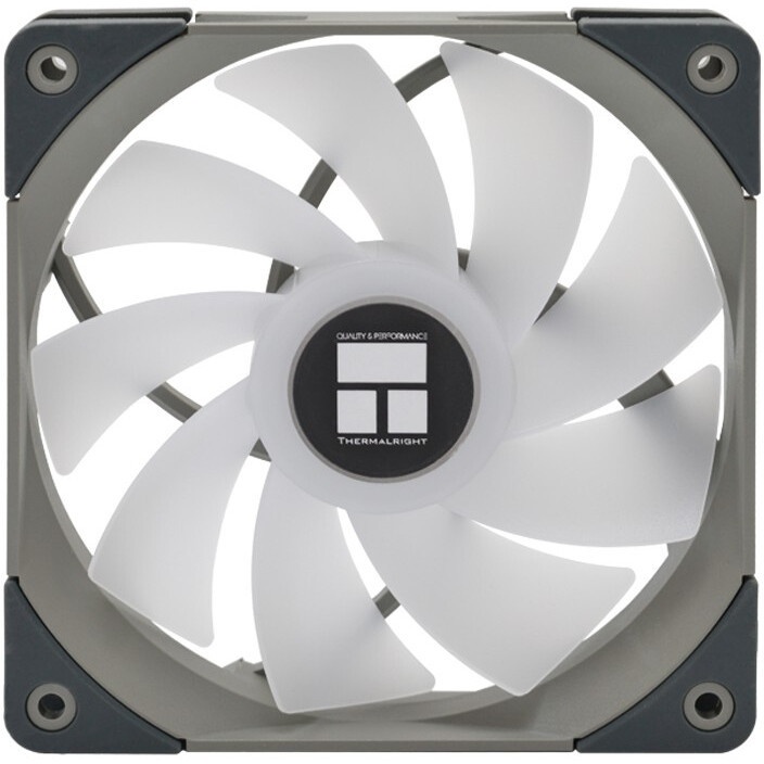 Вентилятор для корпуса Thermalright TL-C12R-S Reverse ARGB 120х120x25 черный 4-pin 25.6дБ Ret