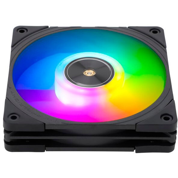 Вентилятор для корпуса Thermalright TL-C12R-S Reverse ARGB 120х120x25 черный 4-pin 25.6дБ Ret