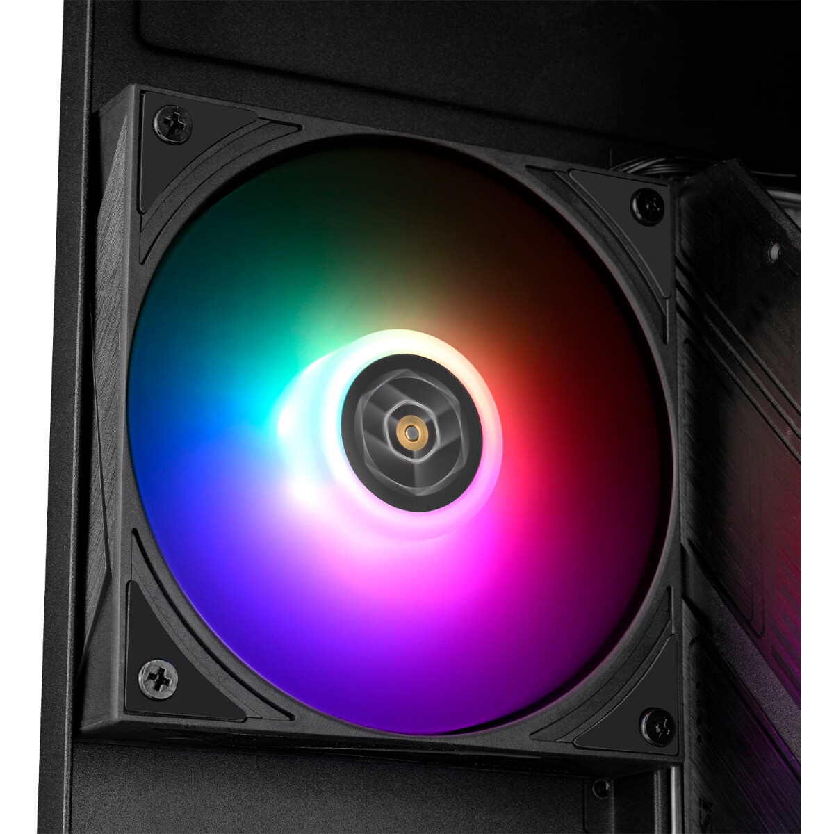 Вентилятор для корпуса Thermalright TL-C12R-S Reverse ARGB 120х120x25 черный 4-pin 25.6дБ Ret