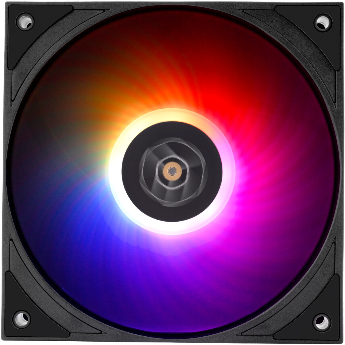 Вентилятор для корпуса Thermalright TL-C12R-S Reverse ARGB 120х120x25 черный 4-pin 25.6дБ Ret