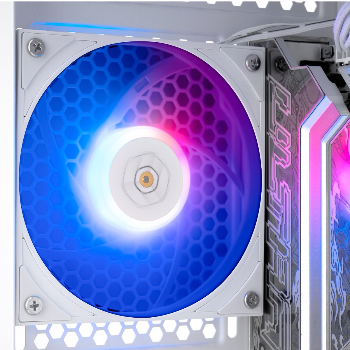 Вентилятор для корпуса Thermalright TL-C12R-S Reverse ARGB 120х120x25 черный 4-pin 25.6дБ Ret