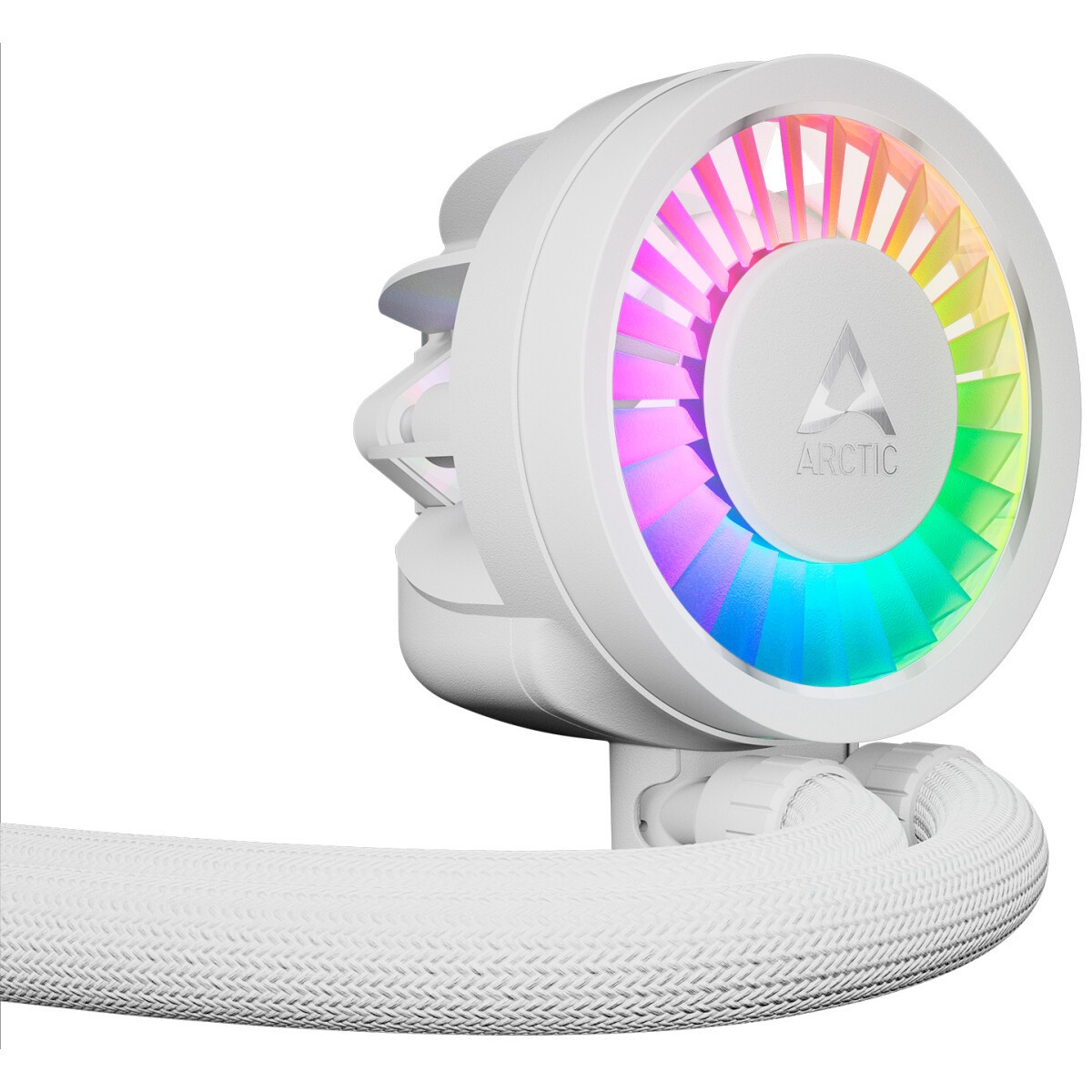 Система водяного охлаждения Formula Ice Jet Vision 360 ARGB Soc-AM5/AM4/1200/2066/1700/1851 белый 4-
