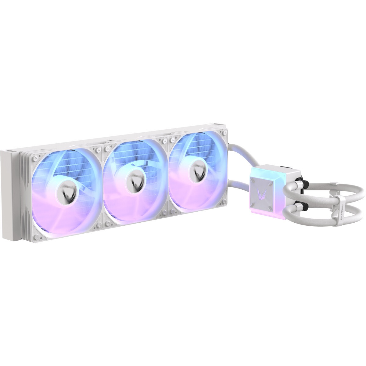 Система водяного охлаждения Formula Ice Jet Vision 360 ARGB Soc-AM5/AM4/1200/2066/1700/1851 белый 4-