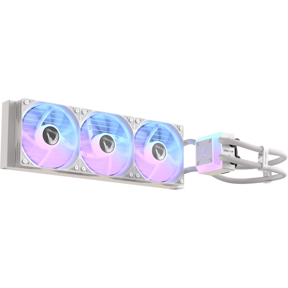Система водяного охлаждения Formula Ice Jet Vision 360 ARGB Soc-AM5/AM4/1200/2066/1700/1851 белый 4-