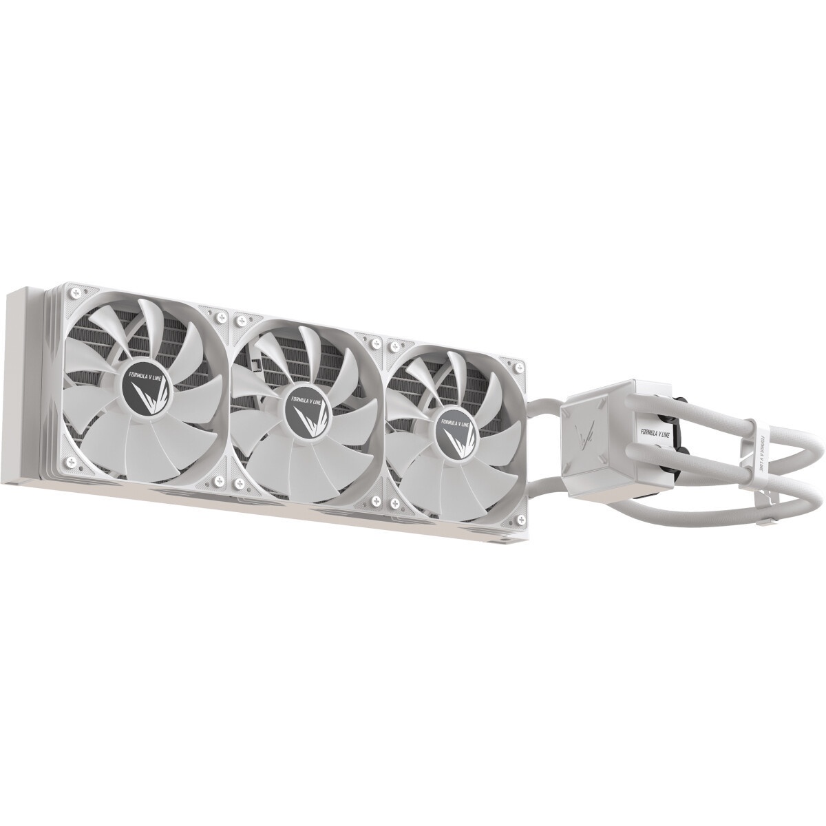 Система водяного охлаждения Formula Ice Jet Vision 360 ARGB Soc-AM5/AM4/1200/2066/1700/1851 белый 4-