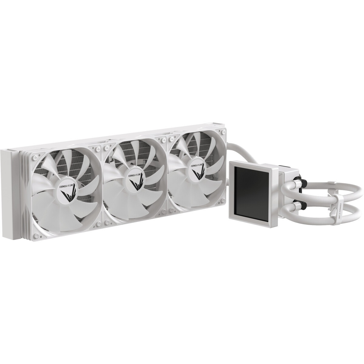 Система водяного охлаждения Formula Ice Jet Vision 360 ARGB Soc-AM5/AM4/1200/2066/1700/1851 белый 4-
