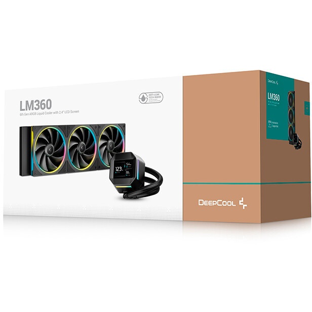 Система водяного охлаждения Formula Ice Jet Vision 360 ARGB Soc-AM5/AM4/1200/2066/1700/1851 черный 4