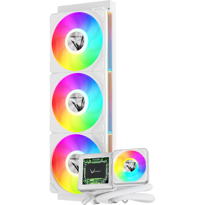 Система водяного охлаждения Formula Ice Jet Vision 360 ARGB Soc-AM5/AM4/1200/2066/1700/1851 черный 4