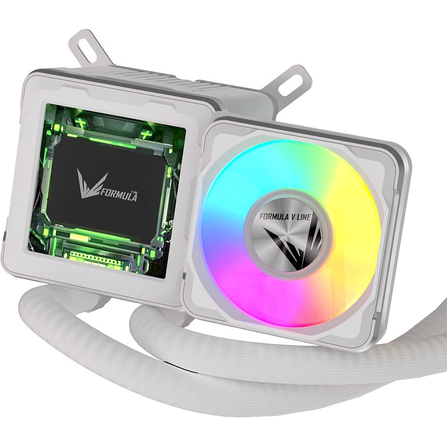 Система водяного охлаждения Formula Ice Jet Vision 360 ARGB Soc-AM5/AM4/1200/2066/1700/1851 черный 4