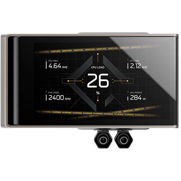 Система водяного охлаждения Deepcool LT360 Vision ARGB Soc-AM5/AM4/1200/1700/1851 черный 4-pin 33.66