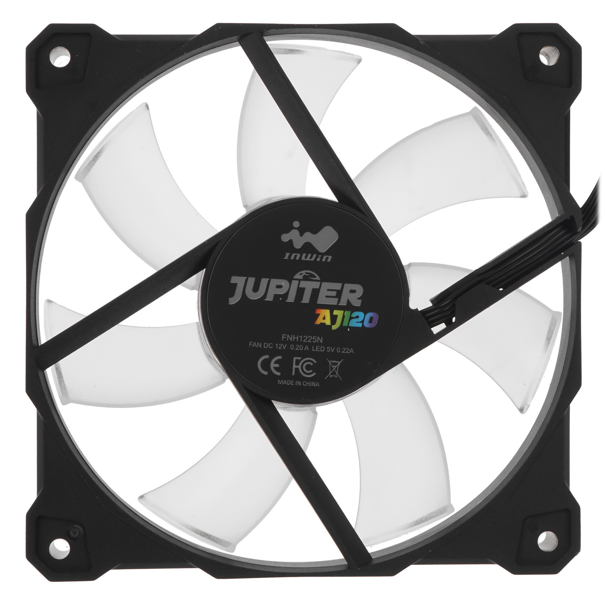 Вентилятор IW- Jupiter AJ120 fan + RGB module (Triple pack)  [6139244]