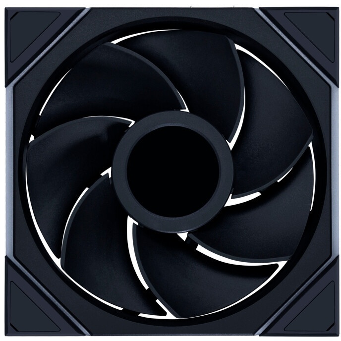 Кулер для корпуса Thermalright TL-M14W (140x144x25mm, 4-pin PWM, ARGB, 88.75CFM, 23.7dBA, 1500RPM, W
