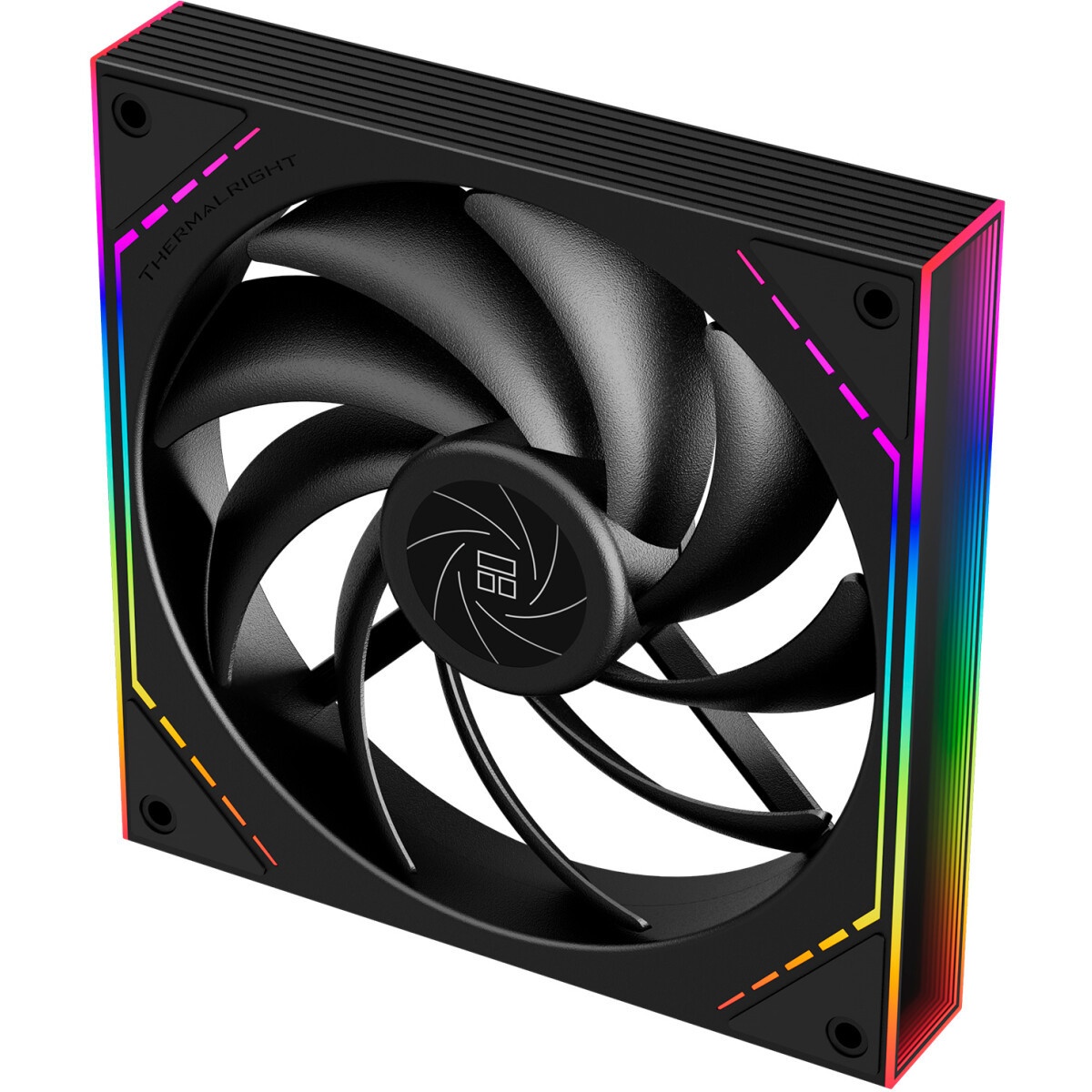 Кулер для корпуса Thermalright TL-M14W (140x144x25mm, 4-pin PWM, ARGB, 88.75CFM, 23.7dBA, 1500RPM, W