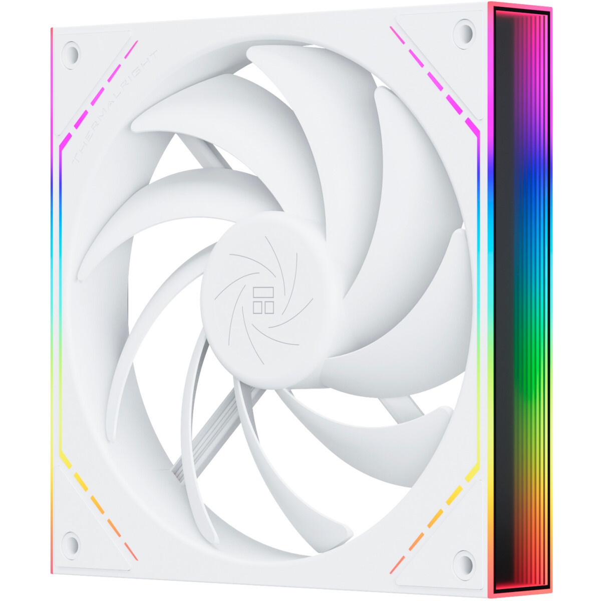 Кулер для корпуса Thermalright TL-M14W (140x144x25mm, 4-pin PWM, ARGB, 88.75CFM, 23.7dBA, 1500RPM, W
