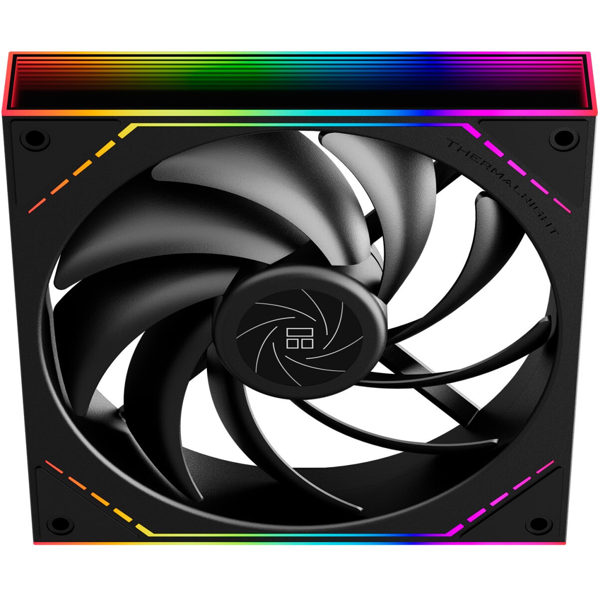 Кулер для корпуса Thermalright TL-M14 (140x144x25mm, 4-pin PWM, ARGB, 88.75CFM, 23.7dBA, 1500RPM, Bl