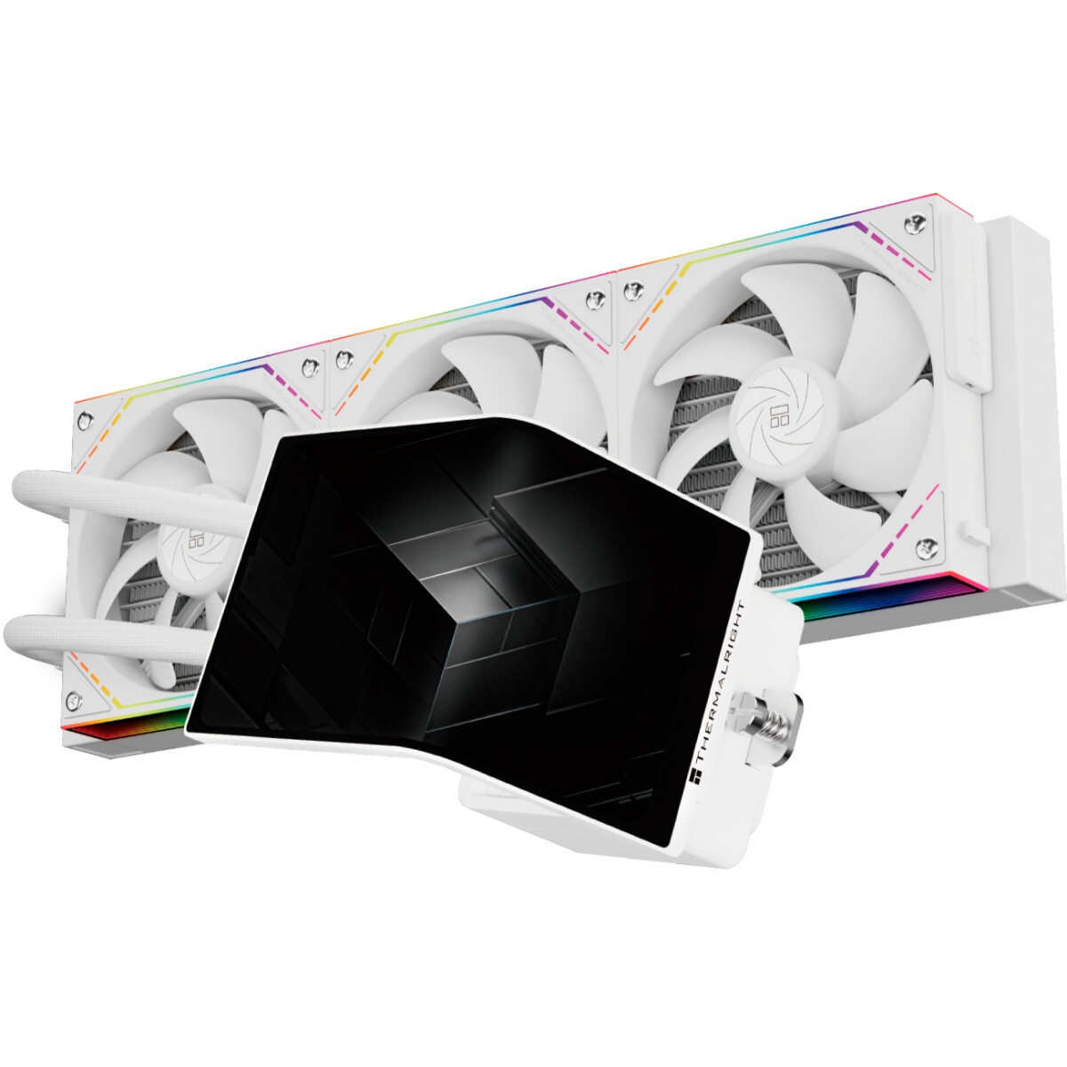 Система жидкостного охлаждения/ Water Cooling System Thermalright Levita Vision 360 (360mm, LED, Bla