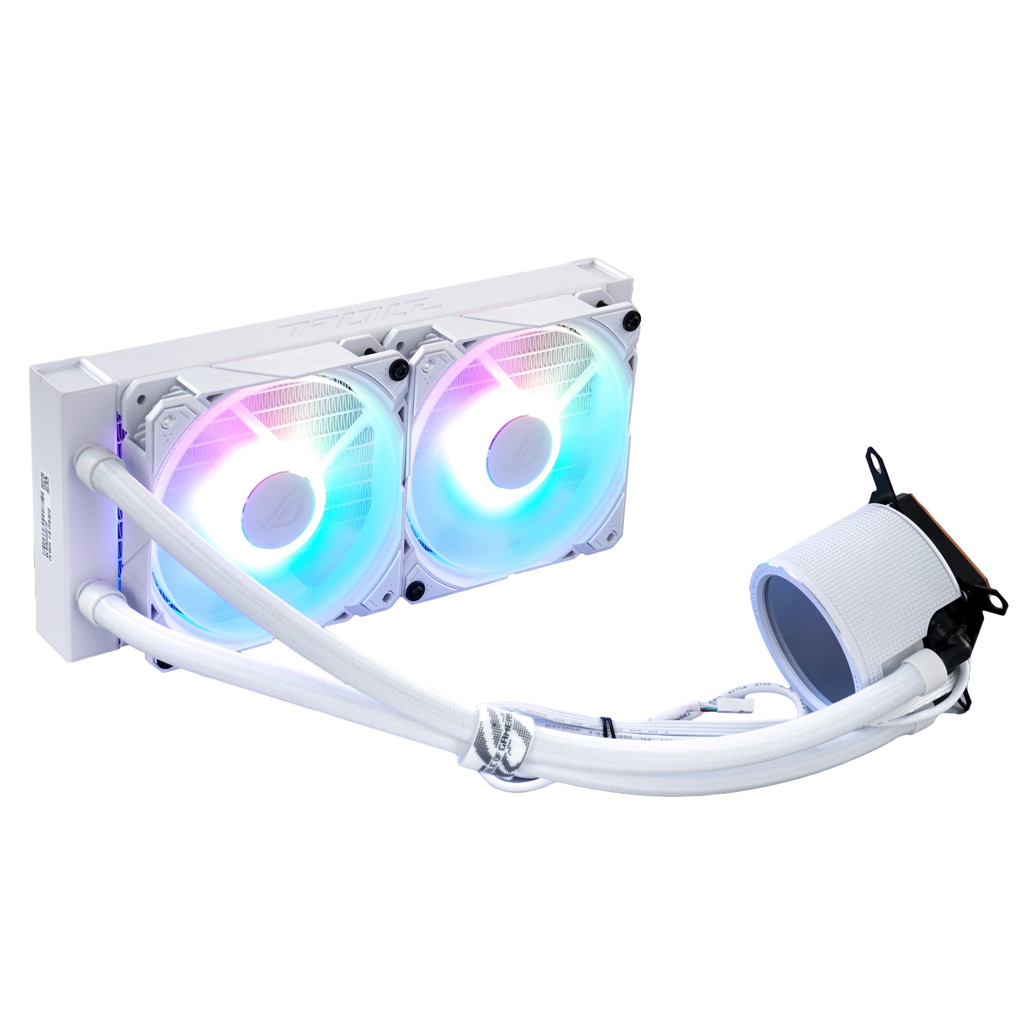 Жидкостная система охлаждения ASUS ROG RYUO III 240 ARGB WHT /AIO COOLER,ASETEK,EMMA,ARGB,AURA,WHT (