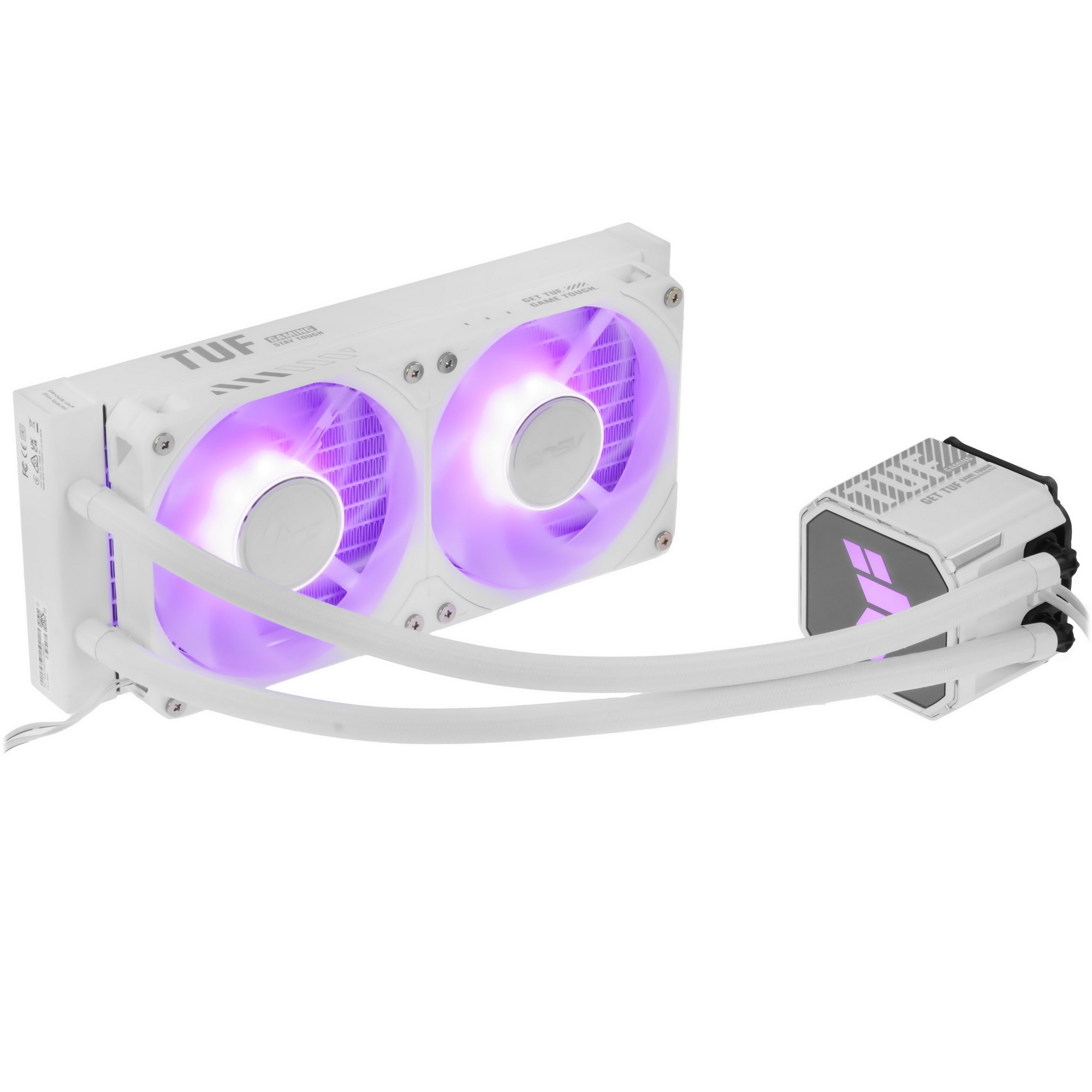 Жидкостная система охлаждения ASUS TUF GAMING LC III 240 ARGB WHT