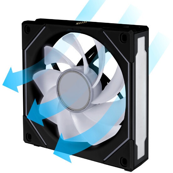 Вентилятор в корпус ASUS TUF GAMING TR120 FAN ARGB WHITE 3IN1