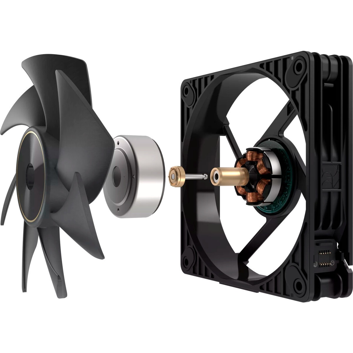 Вентилятор в корпус ASUS PROART PF120 FAN PWM BLACK 3IN1