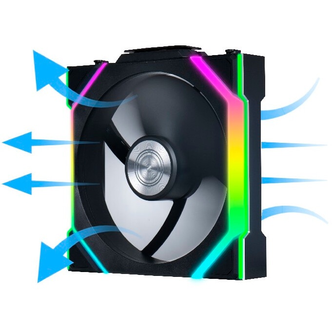 Вентилятор в корпус ASUS TUF GAMING TR120 FAN ARGB BLACK 3IN1
