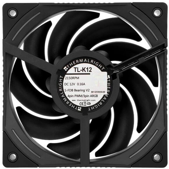 Вентилятор в корпус ASUS TUF GAMING TR120 FAN ARGB REVERSE WHITE