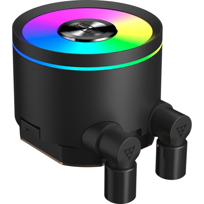 Система водяного охлаждения PcCooler DA240 Max ARGB Soc-AM5/AM4/1200/1700/1851 черный 4-pin 33.8dB A
