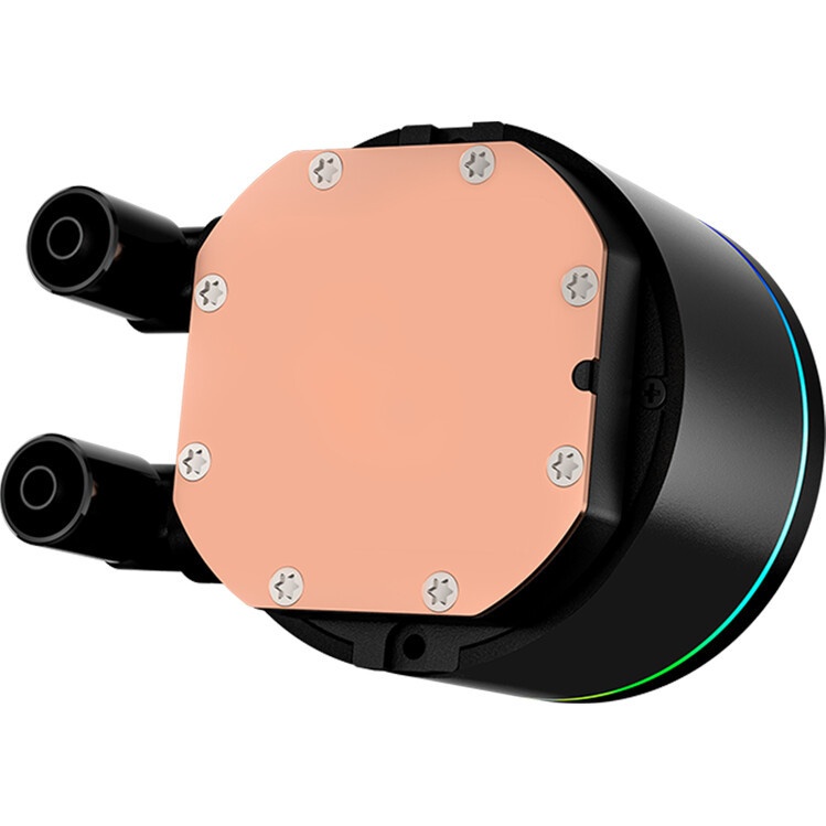 Система водяного охлаждения PcCooler DA240 Max ARGB Soc-AM5/AM4/1200/1700/1851 черный 4-pin 33.8dB A